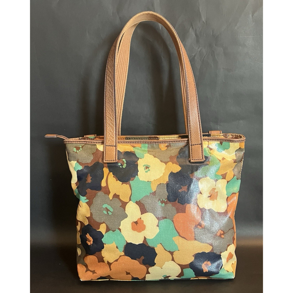 Fossil Key~Per | Coated Canvas | Abstract Floral … - image 6